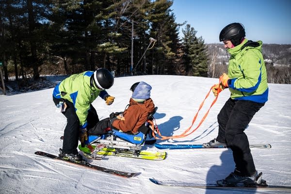 ski and snowboard area