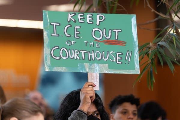 Ice protest