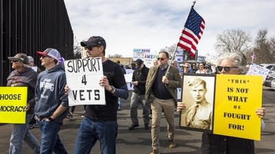 Veterans rally