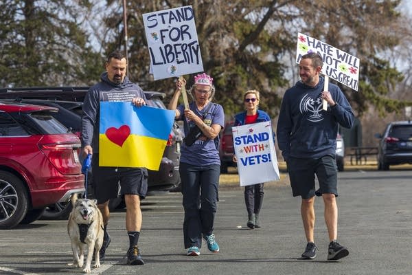 Veterans rally