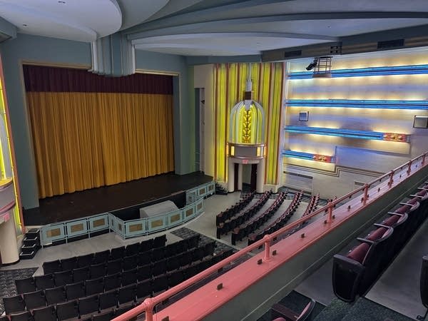 The main stage of a theatre