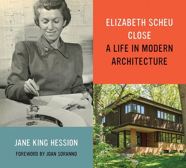 The cover of a book.