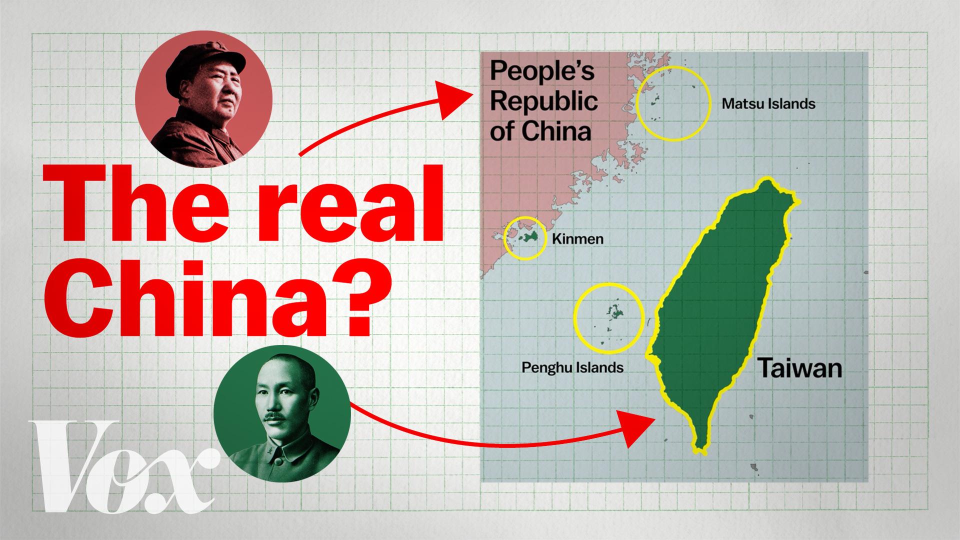 Screenshot of Vox video with the headline "The real China?"