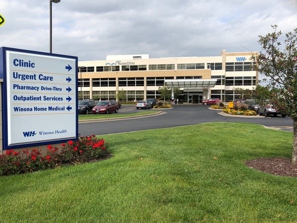 Winona Health hospital entrance