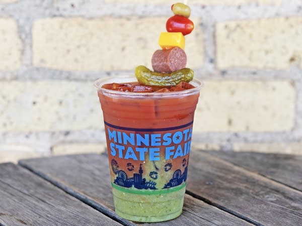Two-Tone Bloody Mary Mocktail