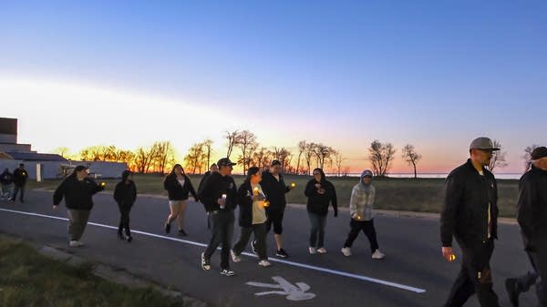 Red Lake vigil and walk 